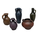 Wine, Water, and Oil Jugs & Pots – Set of 5 - 5 Inch Scale - Christmas >> Nativity - by Fontanini - view 4