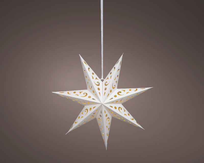 Illuminated Star Lantern Ornament - Indoor Use