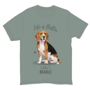 Life is Better with a Beagle T-Shirt -