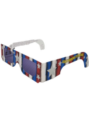 3D Glasses - Red White and Blue Stars
