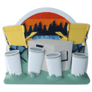 Metal Cup Family of 4 Ornament