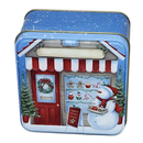 Festive Snowman Treat Tin - 4 Inch - Gift Shoppe >> Gift Wrap - by Alef