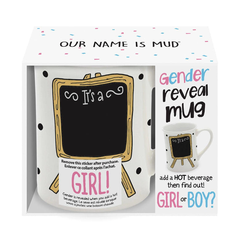 Gender Reveal Heat Mug - It's a Girl - The Country Christmas Loft