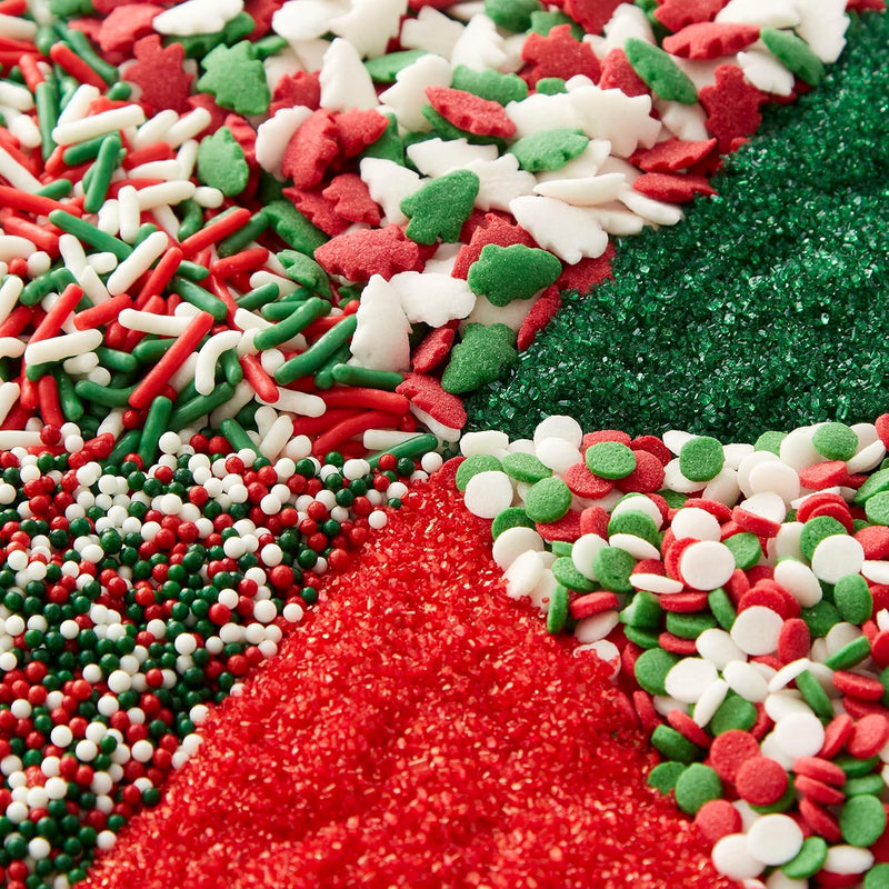 Wilton 6-Cell Traditional Holiday Sprinkles