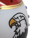 American Eagle with 50 Stars Ball Ornament - Christmas >> Ornaments >> Egyptian Glass - by Egyptian Museum - view 2