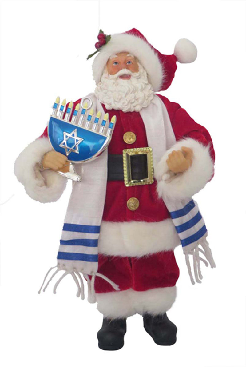 Hanukah Santa Claus - The Country Christmas Loft
