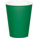 Emerald Green 9 oz Hot And  Cold Paper Cups - Housewares >> Paper Goods - by Creative Converting