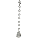 Glass Look Acrylic Jewel Ornament -