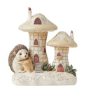 Woodland Lighted Mushroom House - Gift Shoppe >> Figurines - by Jim Shore - view 3