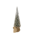 Frosted Bottle Brush Tree -