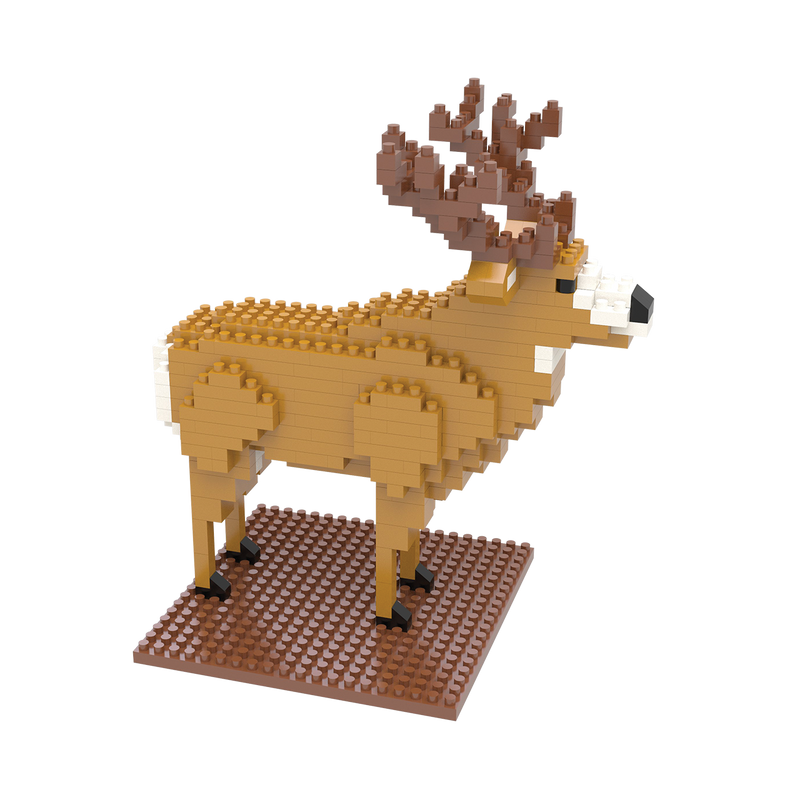 Mini Building Blocks - Mule Deer