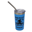 Vermont Bigfoot Stainless Steel 2oz Shooter  - Blue
