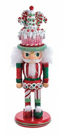 10" Hollywood Bakery Hat Nutcracker - Cupcake - Christmas >> Nutcrackers - by Kurt Adler - view 3