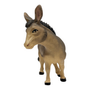 Wood Carved Donkey for Nativity - 10cm - Maple - Nativity - by Dolfi - view 2