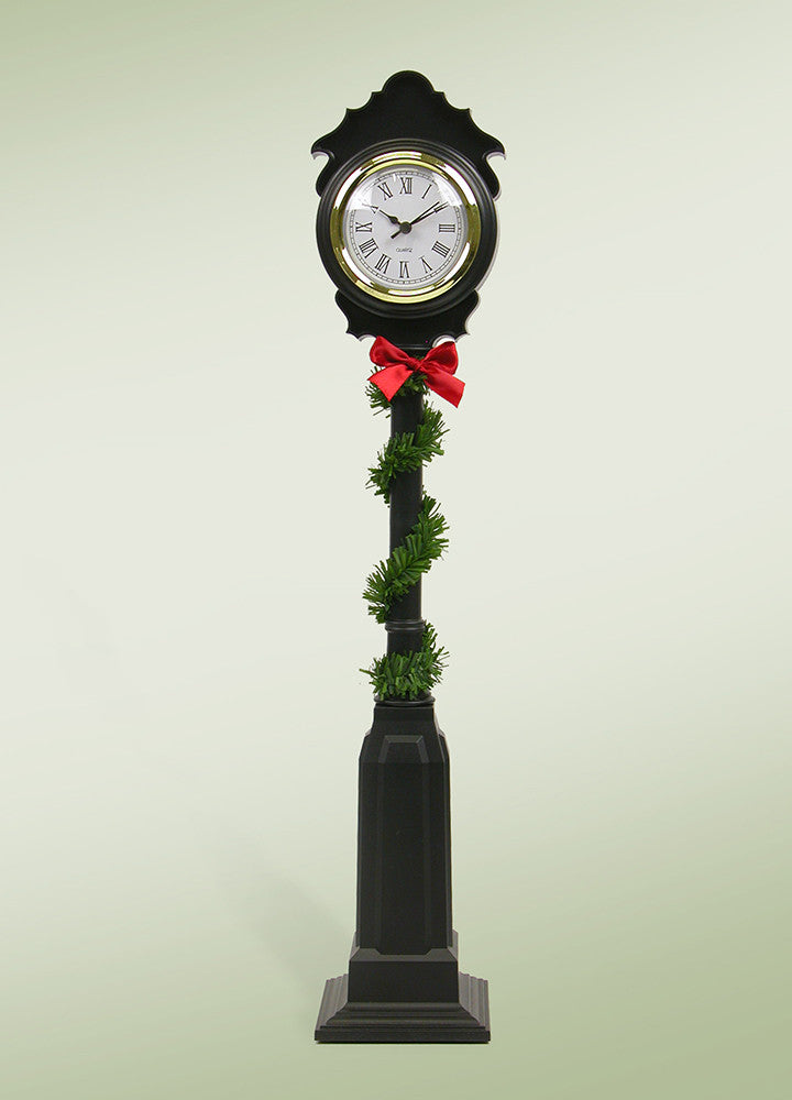 19 inch Street Clock - The Country Christmas Loft