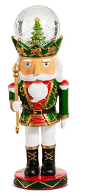 Waterglobe Nutcracker - Green