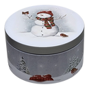 Snowman Sugar Cookie Candle - Warm Holiday Fragrance