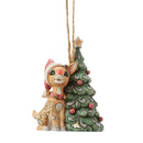 Rudolph with Christmas Tree Ornament - A Heartwarming Holiday Keepsake - Christmas >> Ornaments >> Animals - by Jim Shore