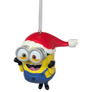 Minions Bob in a Santa Hat Ornament - Licensed - by Hallmark