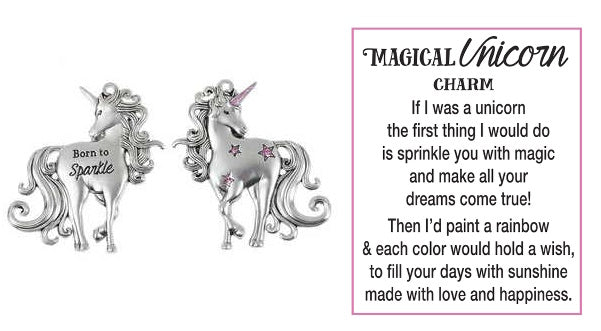 I Believe in Unicorns - Magical Unicorn Charm - Born to Sparkle