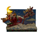 Lighted St. Nicholas is on His Way Figurine