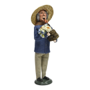 Gardening Man with Pipe