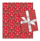 Botanical Roll Wrap - 30" x 168" - Holiday Greenery