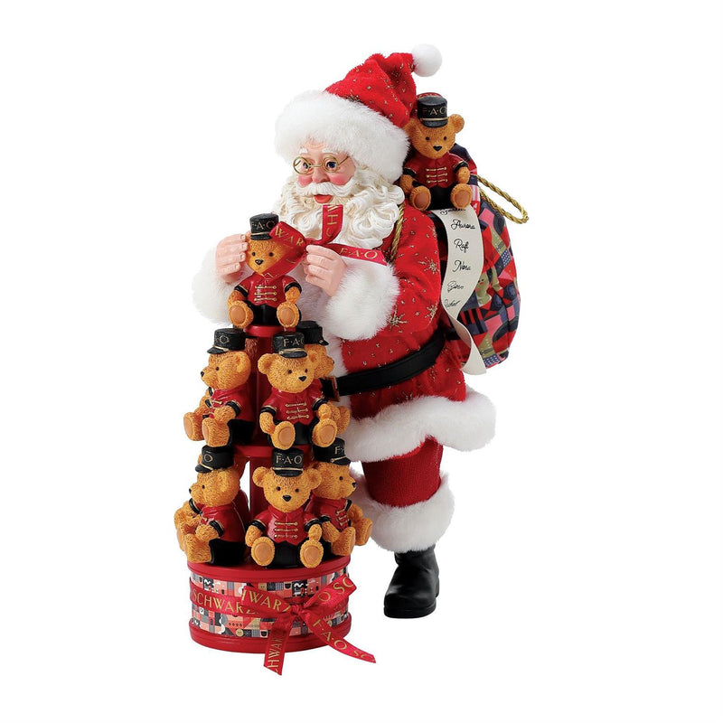 FAO Teddy Bear Tower - Santa Claus