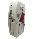 Cardinal Birdhouses Prelit Glass Vase - 1 Cardinal