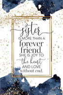 Sister Forever Friend Plaque