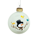 Krebs Value Glass Ball 4 pack - Snowman and Bluebird - Christmas >> Ornaments >> Glass - by Christmas By Krebs - view 2