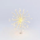 Starburst Cool White Christmas Tree Topper - 14 Inch