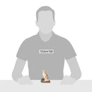 White Woodland Fox on Birch Log