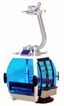 6 Person White and Blue Gondola - The Country Christmas Loft