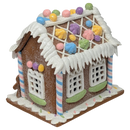 Lighted Mini Gingerbread House - 4.5 inch - Gum Drop - Decor - by Kurt Adler - view 2
