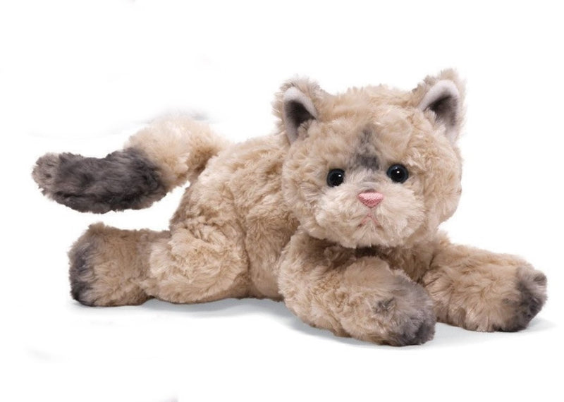 Bootsie Cat Stuffed Animal - Tan