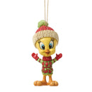 Tweety's Holiday Sweater Charm Ornament