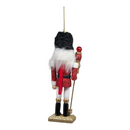 Hollywood 6 inch Wooden Nutcracker - Black Fur Hat - Christmas >> Ornaments >> Nutcrackers - by Kurt Adler - view 2