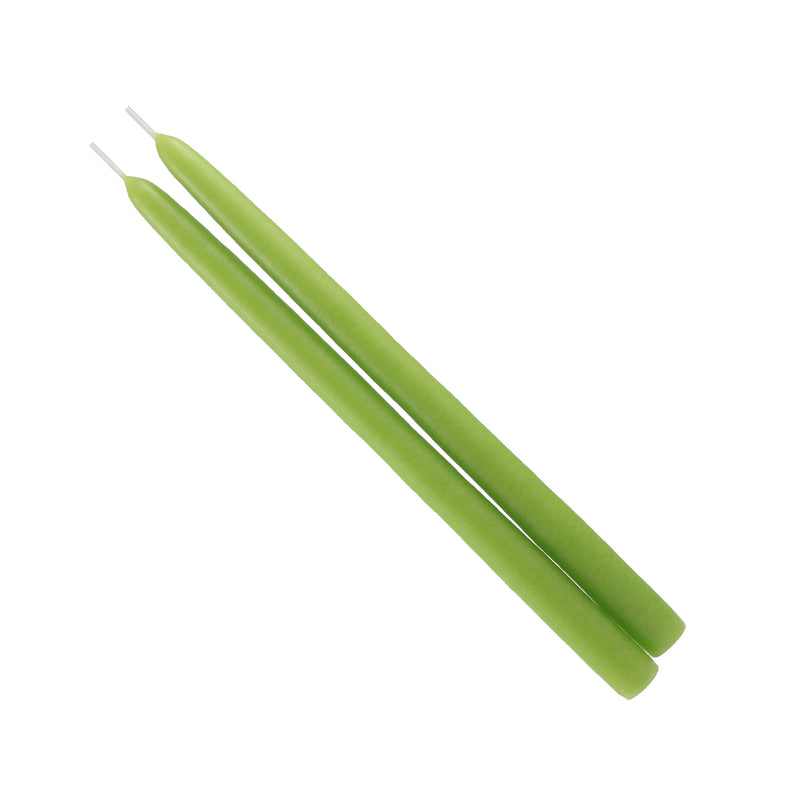 Mole Hollow Taper Pair (Lime Green) - - The Country Christmas Loft