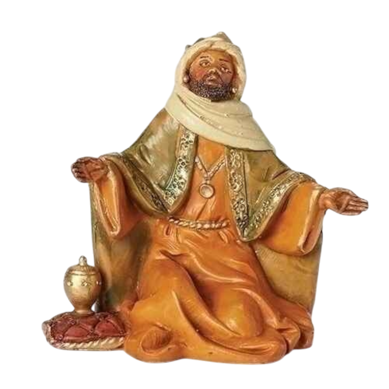 King Balthazar Nativity Figurine - 5 Inch Scale