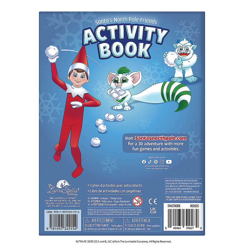 Santaverse Santa’s North Pole Friends Activity Book