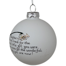 Christmas Keepsake Glass Ornament - Daughter - You are Loved