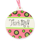 Glitter Plaque Ornament - Text Me - Christmas >> Ornaments - by Kurt Adler