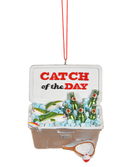 Fishing Cooler Ornament - Catch Of The Day