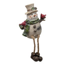 Snowman Resin Shelf Sitter -