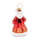 Christopher Radko Little Gem Glass Ornament - Cardinal Kris Kringle