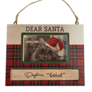 Pet Photo Frame Ornament - Dear Santa