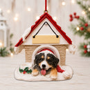 Ceramic Doghouse Ornament - Bernese Mt Dog - Animals - by E&S Pets - view 2