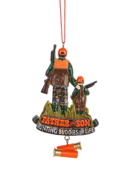 Father And Son Hunting Ornament - Hunting Buddies For Life