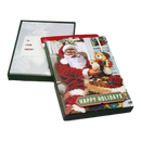 Gift Card Box - Rectangle - Classic Santa